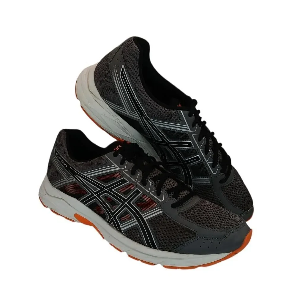 ASICS Gel Content 4 Men's Gray & Silver Running Sneakers - Size 10